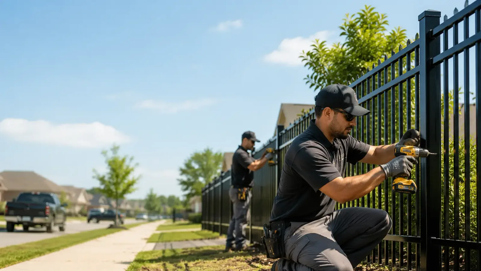 Metal Fence Installation in Grammer, IN
